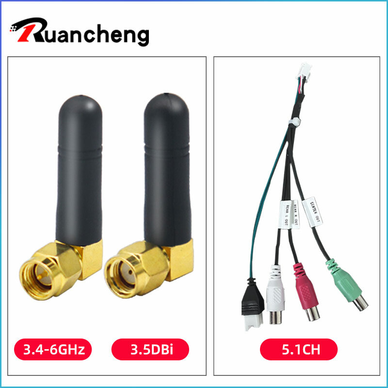 Ruancheng 5G/WiFi Signal Gain 5.1CH Channel Line USB Video Output