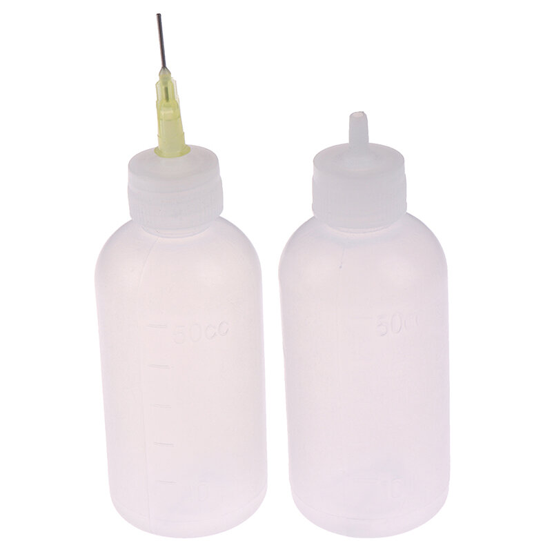 Needle Dispenser Dispenser Bottle, Rosin Solder Liquid Glue Bottle, 50ml
