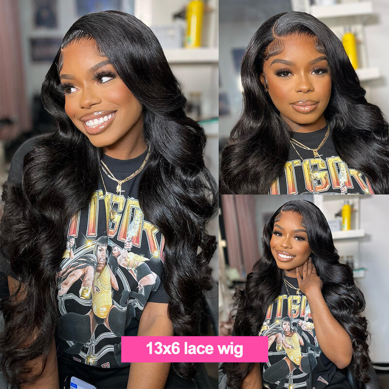 Body Wave 13x4/13x6 HD Lace Front Human Hair Wigs Glueless Wig Pre Plucked  Lace Closure Wigs  Lace Frontal Wigs