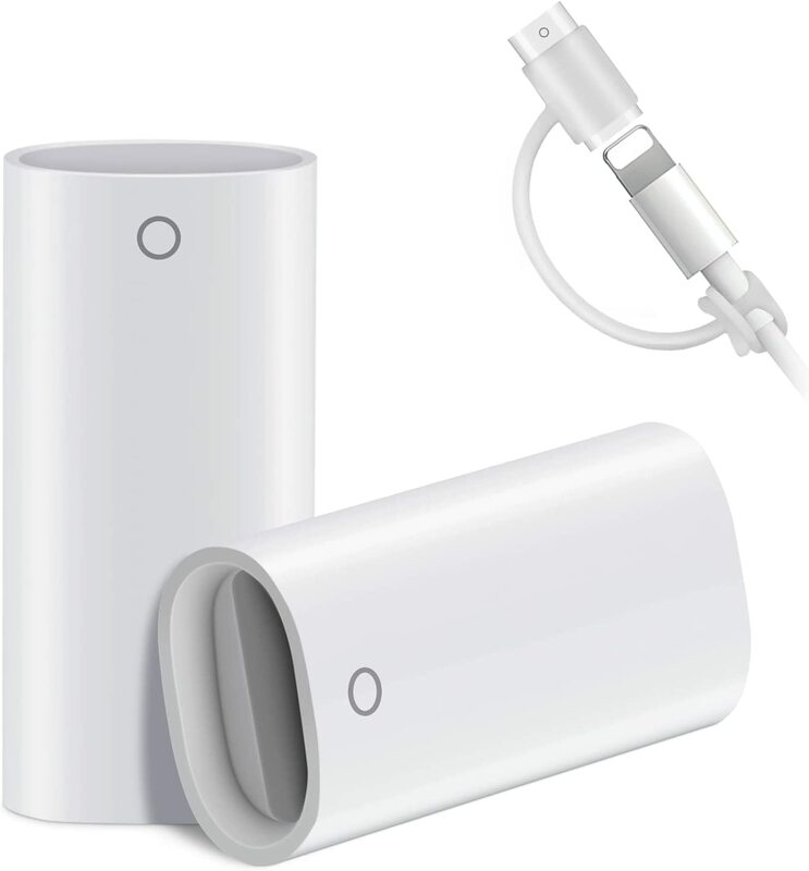애플 펜슬 어댑터 커넥터 충전기, 애플 아이패드 프로 펜슬용 충전 케이블 코드, 쉬운 충전 충전기 액세서리