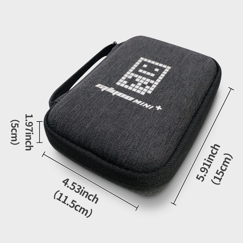 Miyoo mini plus fall, harte tragbare dedizierte koffer für miyoo mini plus v3 mit 3,5 zoll bildschirm