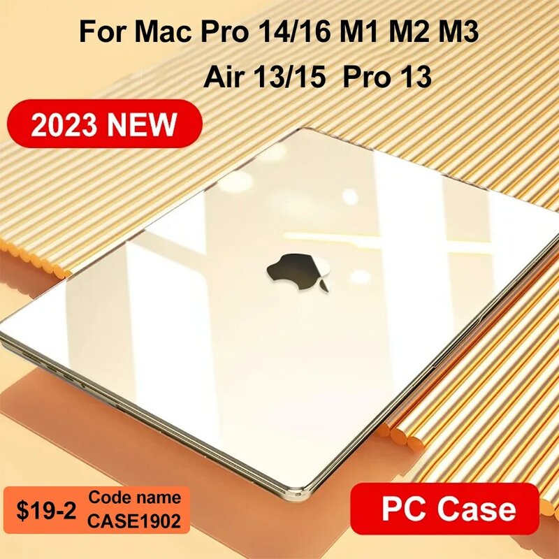 Funda para portátil Macbook Pro 14, cubierta para M2, A2779, 2023 Pro, 16, M3, M1, Mac Book Air 13, 2022, 13,6, A2681, Air 15,3, A2941