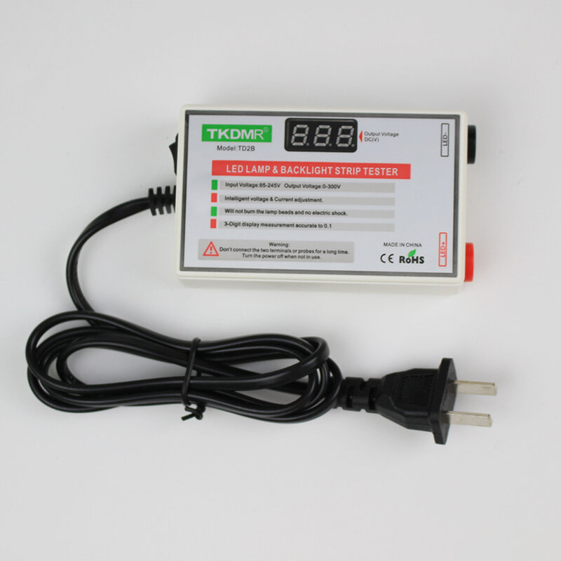 TKDMR – Nouveau testeur 0-300 V, de rétro-éclairage de la télévision LED, multi-usages, outil de jonction de test, Instruments de mesure, 2020