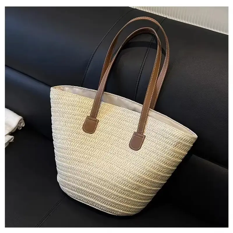 Grass Vine Weaving Tote Bag Luxury Replica Aesthetic Bags 2024 Fashion Purse Replicas Designer Super Copy Brand Y2k High Quality