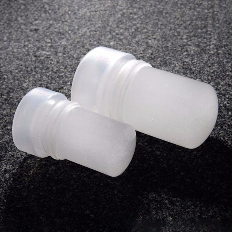Desodorantes antitranspirantes naturales, palo antitranspirantes de cristal de aluminio, eliminación de axilas, 60g