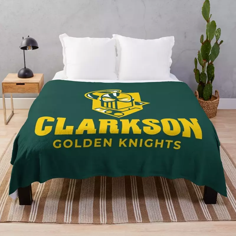 Clarkson Golden Knights Throw Blanket Designers blankets ands Blankets