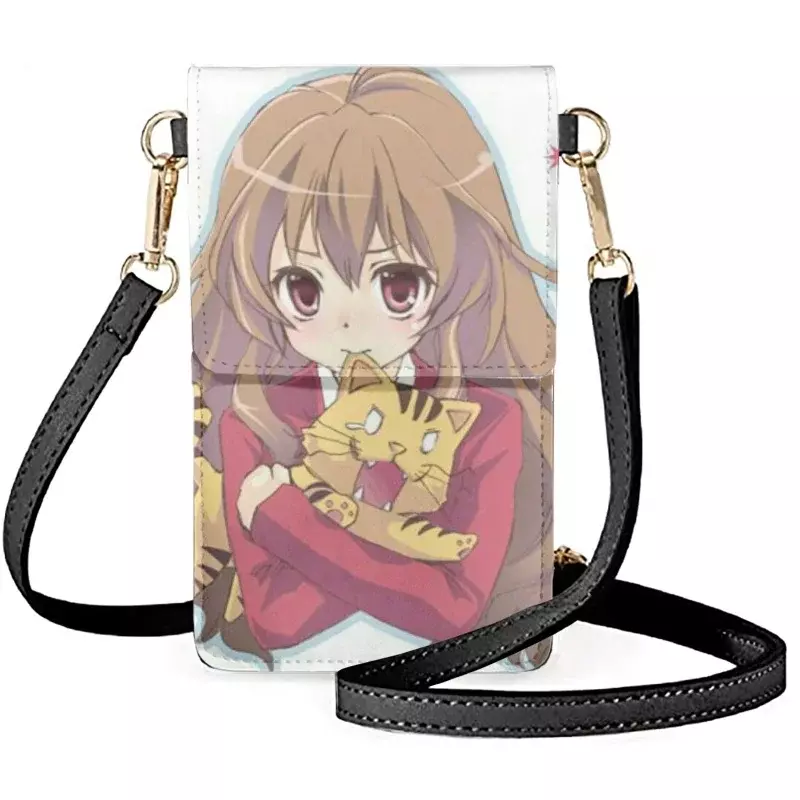 Anime Toradora Aisaka Taiga Druck Lanyard Neck Strap ID Karte Pass Moblie Telefon USB Abzeichen Halter Porte Bus Bank Kredit fall