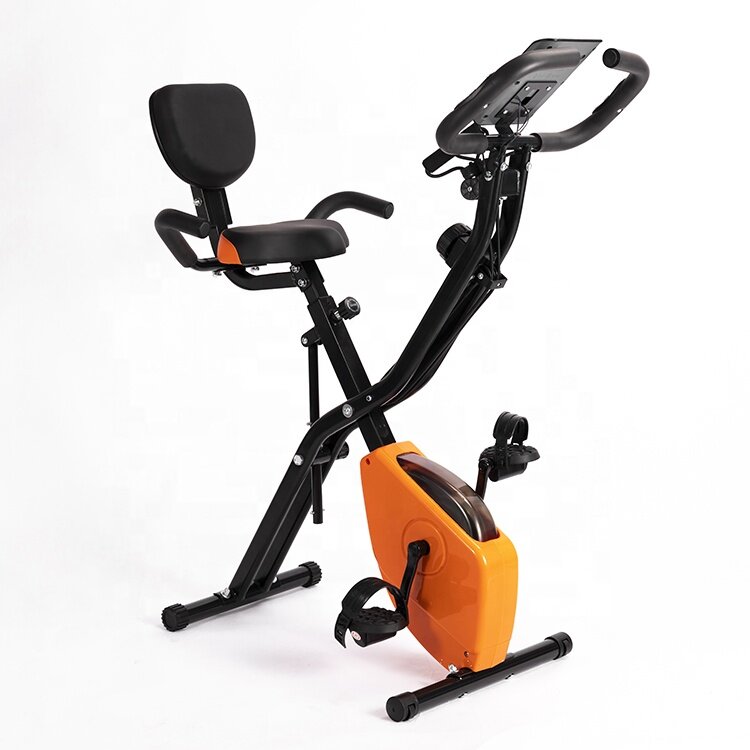 Magnetic Fitness Exercício Bikes, Mini Home Gym, Indoor Cruz Dobrável Trainer Bike, Bicicleta do esporte, 2022