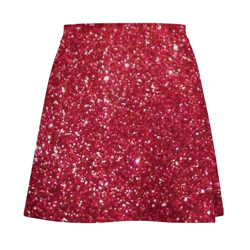 Minifalda con purpurina brillante para mujer, minifalda, ropa de golf, Verano