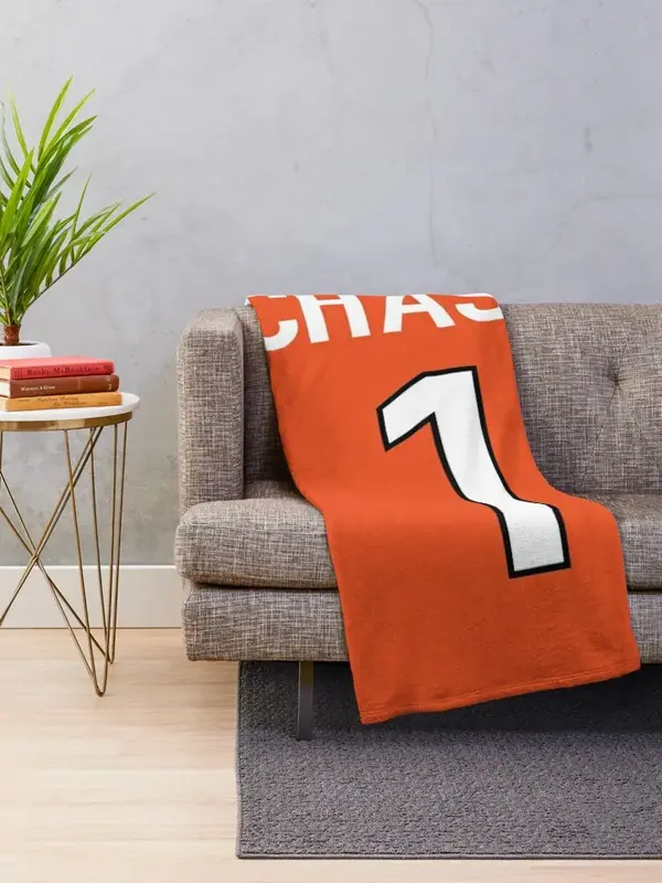 Ja'marr Chase Orange Bengals Trikot-#1 Decke dekorative thermische Riesen sofa Retro Decken