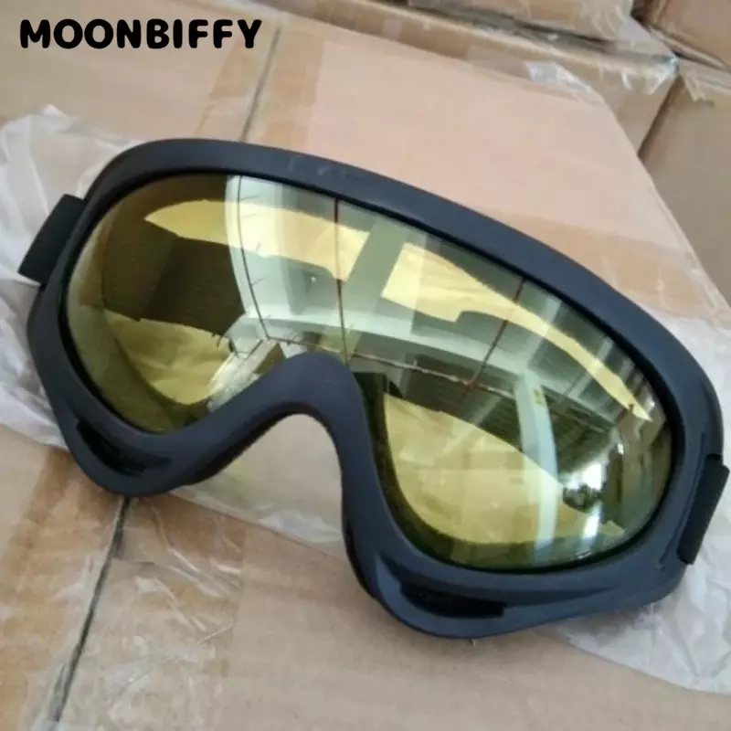 Dirt Bike Goggles Helmets Motosiklet Gozlugu Outdoor Cycling Glasses Moto Skiing Windproof Sandproof UV Protection Sunglasses