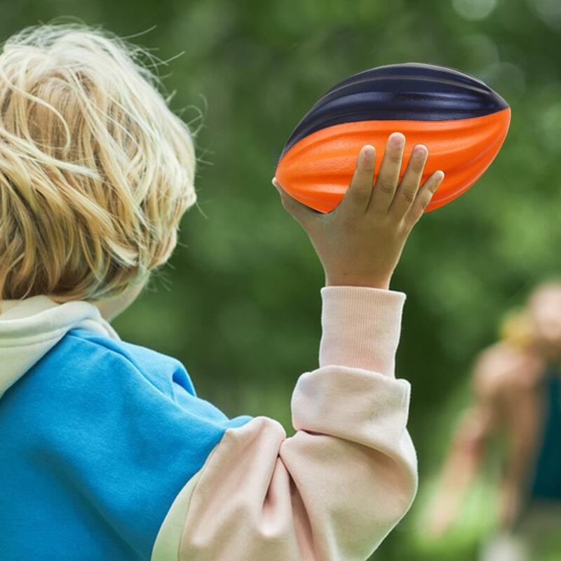 Juguete de fútbol en espiral de espuma suave para niños, Ayuda de coordinación mano-ojo portátil, juguete de descompresión de fácil agarre para la coordinación mano-ojo