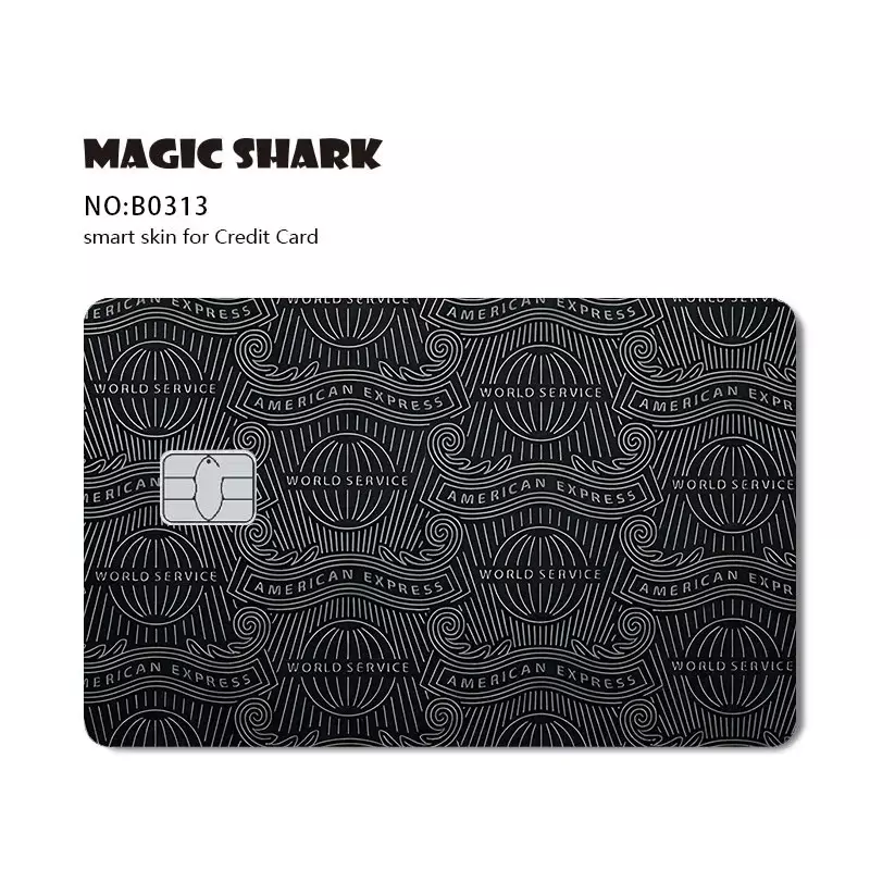 Fashion Matte Gold Silver Black Matte PVC Film Skin Sticker Tape for Bank Credit Debit Card Support Customize Design HT12