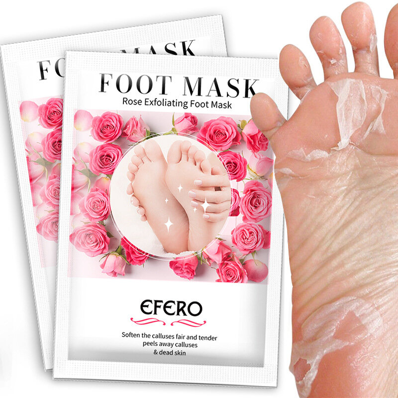 5 Packs Exfoliërende Voet Masker Voeten Crème Voor Dode Huid Verwijderen Foot Care Tool Verwijderen Dode Huid Voet Peeling Whitening voet