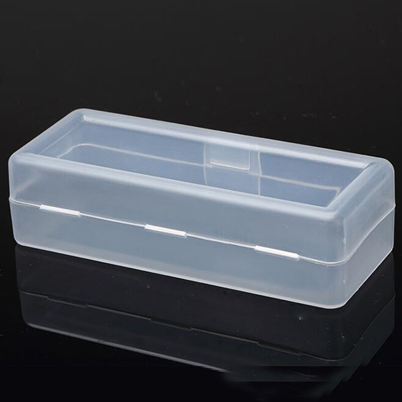 Прозрачная пластиковая коробка для хранения коллекционных товаров, упаковочная коробка, туалетный чехол, мини Чехол, размер 12,4*5*3,2 см