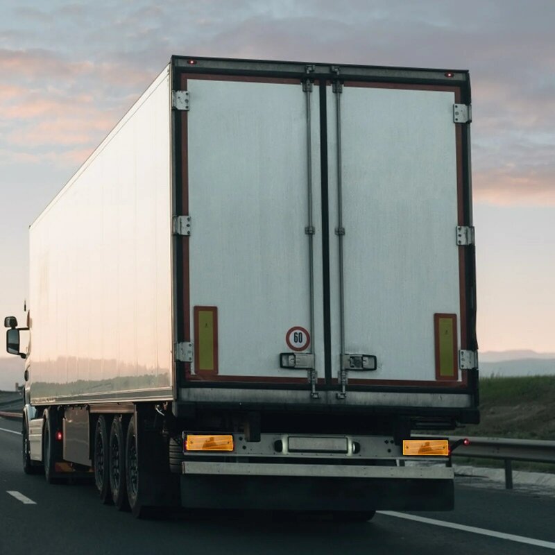 8 szt. Emblematów plastikowy odbłyśnik taśma ostrzegawcza ciężarówki odblaskowe materiały do pojazd bezpieczeństwa znaków
