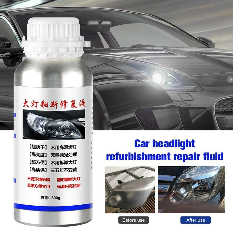 High Quality Car Headlight Repair Fluid Auto Lens Headlight Lamp Scratch Coating Polishing Restoring Refurbishment Cleaner