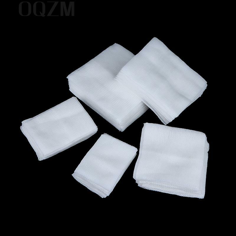 10Pcs 8 Layer Medical Absorbent Cotton Gauze Pad Wound Dressing Sterile Gauze Block First Aid Kit Wound Dressing Gauze Pad