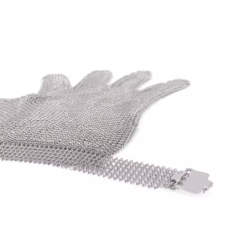Перчатки из нержавеющей стали с защитой от порезов, перчатки 5 уровня для убоя и садоводства, перчатки с защитой от порезов, 1 шт.