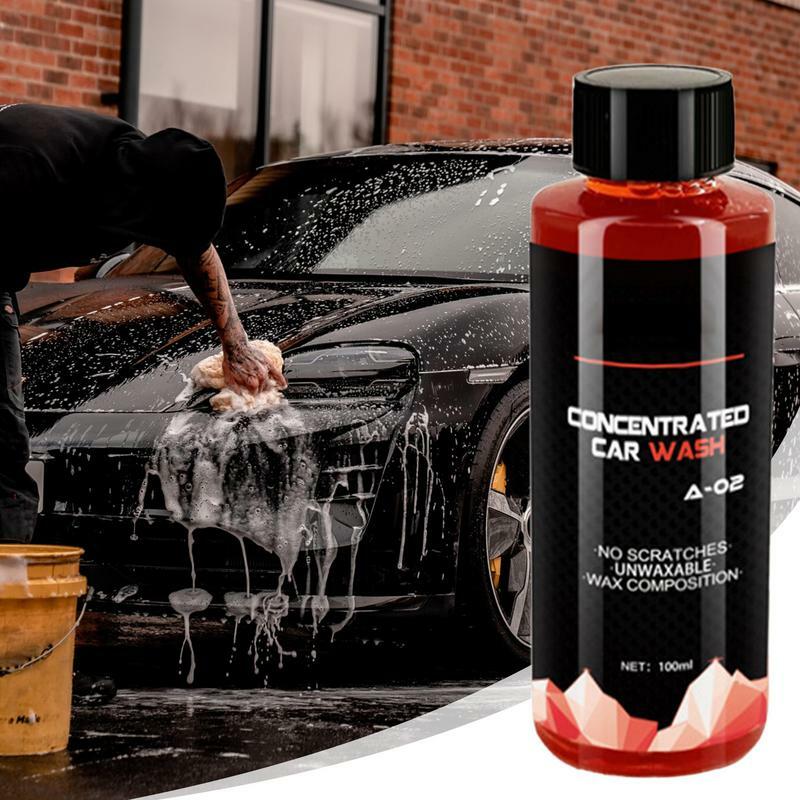 Car Detailing Foam Contaminant Remover 5.3oz High Foam Highly Concentrated Deep Clean & Restores Multifunctional Car Cleaning