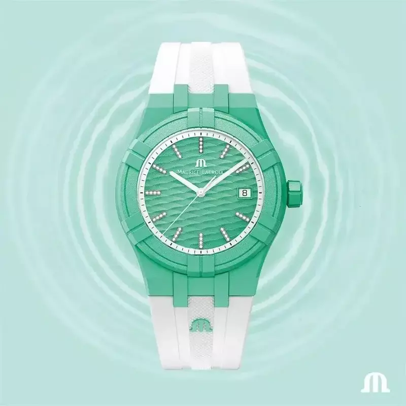Maurice Lacroix Aikon Tide męski zegarek z gumowym paskiem wodoodporny kwarcowy inteligentny zegarek sportowy dla mężczyzn Reloj Hombre luksusowy zegar AAA