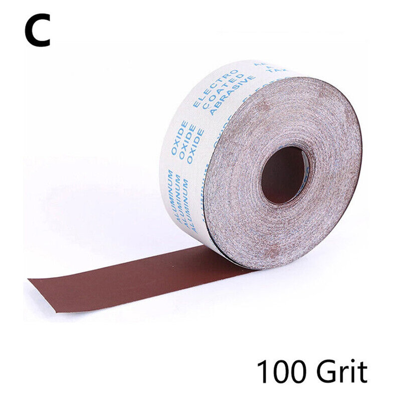 ม้วนกระดาษทรายกระดาษทรายกระดาษทรายกระดาษทรายกระดาษทรายกระดาษทรายขัดความยาว1เมตร4 ''100มม. กว้าง80 120 180 240 600กรวด800
