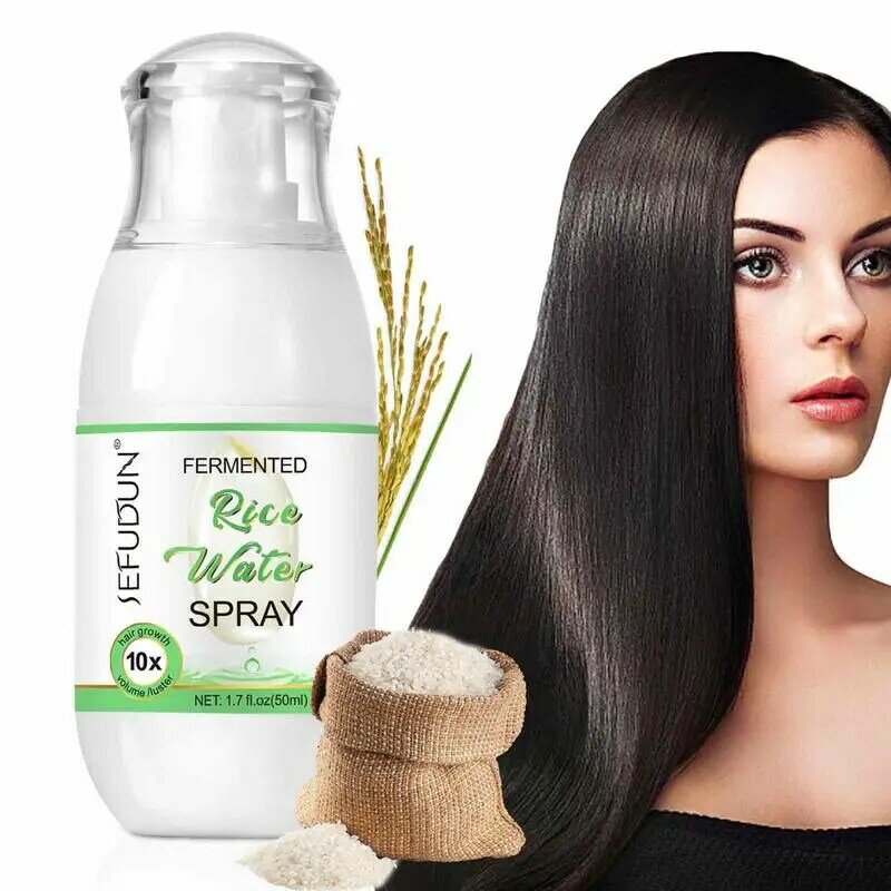 Rice Water Spray Hair Growth Spray Conditioner Spray Hair Care Products 50ml