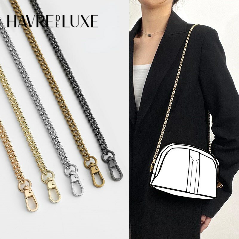 Small Bag Crossbody Chain High-end All-match Replacement Metal Chain Accessories Single Purchase Bag Strap Shoulder Strap Single