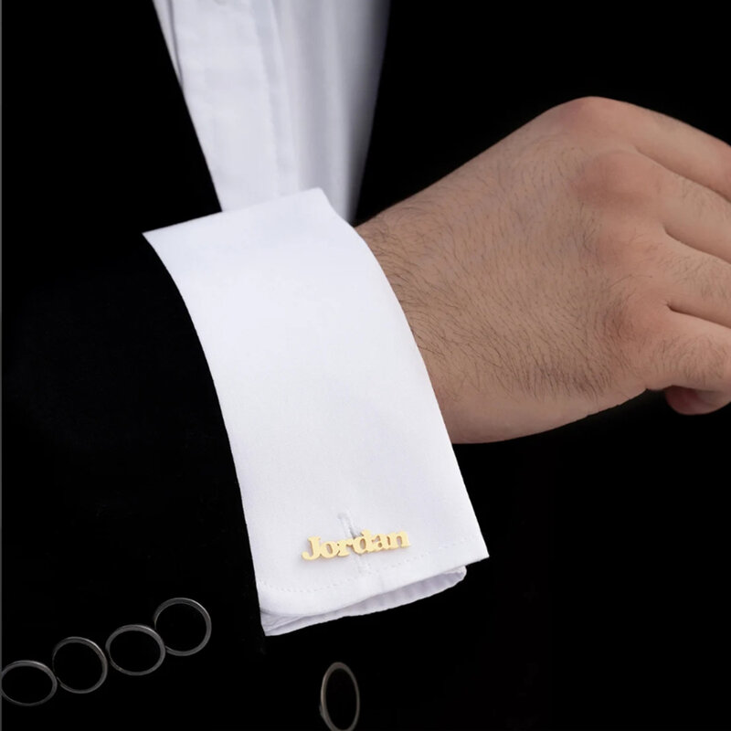 Personalized Name Cufflinks Wedding Gift Groom Cufflinks Initial Cufflinks Bridesman Gift Gift