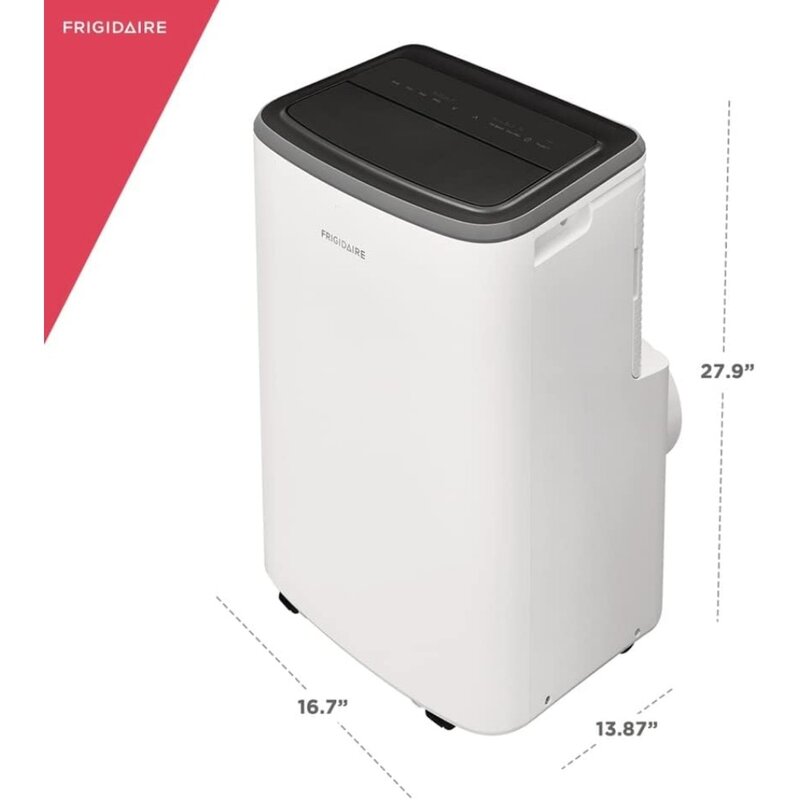 Draagbare Kamer Airconditioner, 8,000 Btu (Ashrae)/5,500 Btu (Doe) Met Een Ventilator Met Meerdere Snelheden, Ontvochtiger