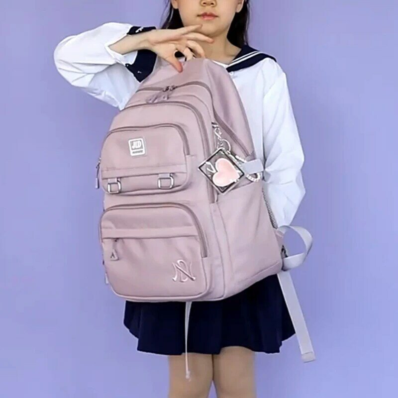 lô đi học nhiều túi bằng nylon Daypack  lô thông thường dành cho thanh thiếu niên