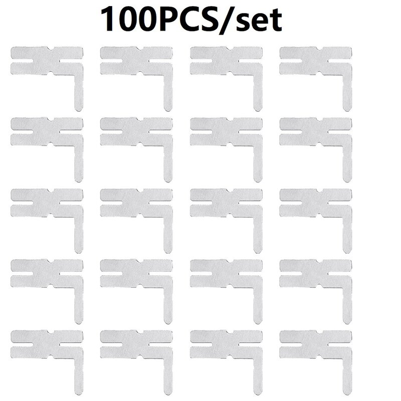 20/50/100PCS Y/T/H/L-shaped Nickel Strip Set saldatura strumenti di saldatura accessori per batterie al litio batterie per Laptop