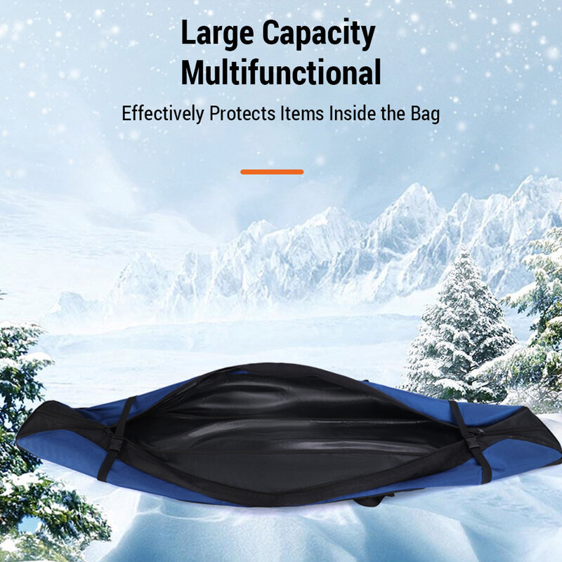 Oxford Cloth Snowboard Bag with Adjustable Shoulder Strap Wear-resistant Ski Board Travel Bag for Skiing