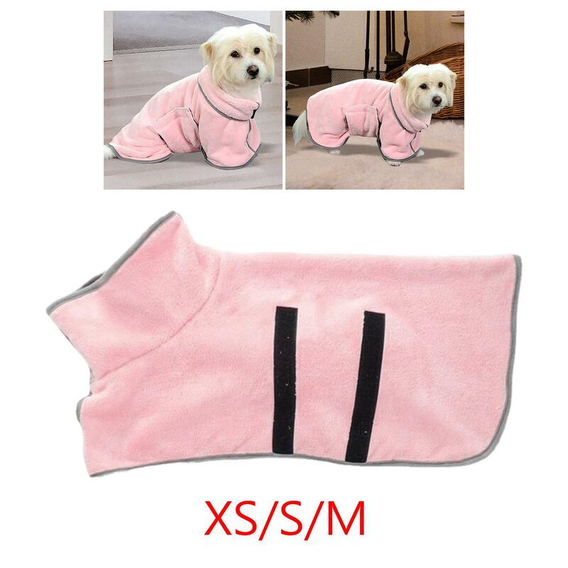 Abrigo de secado rápido para perro, toalla transpirable y portátil, abrigo cálido,