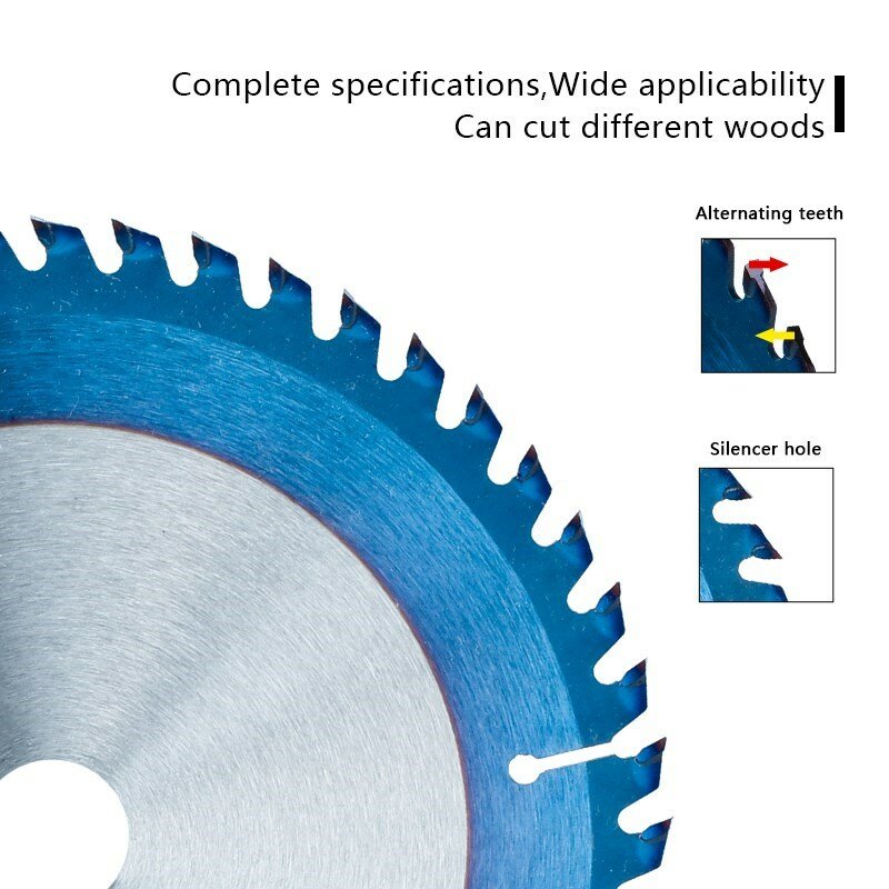 CMCP TCT Saw Blade 165mm 24/40/48T 210mm 24/48/60T Carbide Circular Saw Blade Nano Blue Coating Wood Cutting Disc 1pc/3pcs 