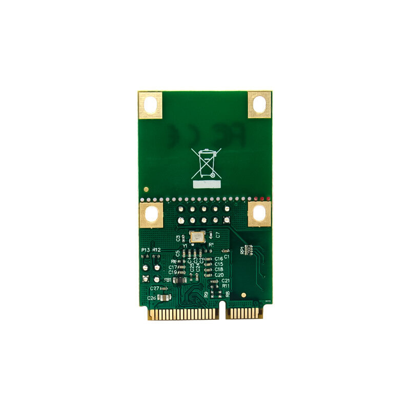 Kartu Jaringan Mini PCIE Kartu Jaringan 1000Mbps Gigabit Ethernet RJ45 Adaptor Jaringan LAN untuk Komputer PC RTL8111F