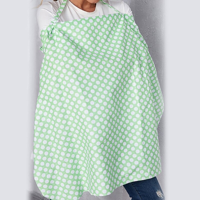 Convenient Maternity Apron Lightweight Nursing Shawl Stylish & Comfortable Nursing Cover Cotton Apron for Breastfeeding