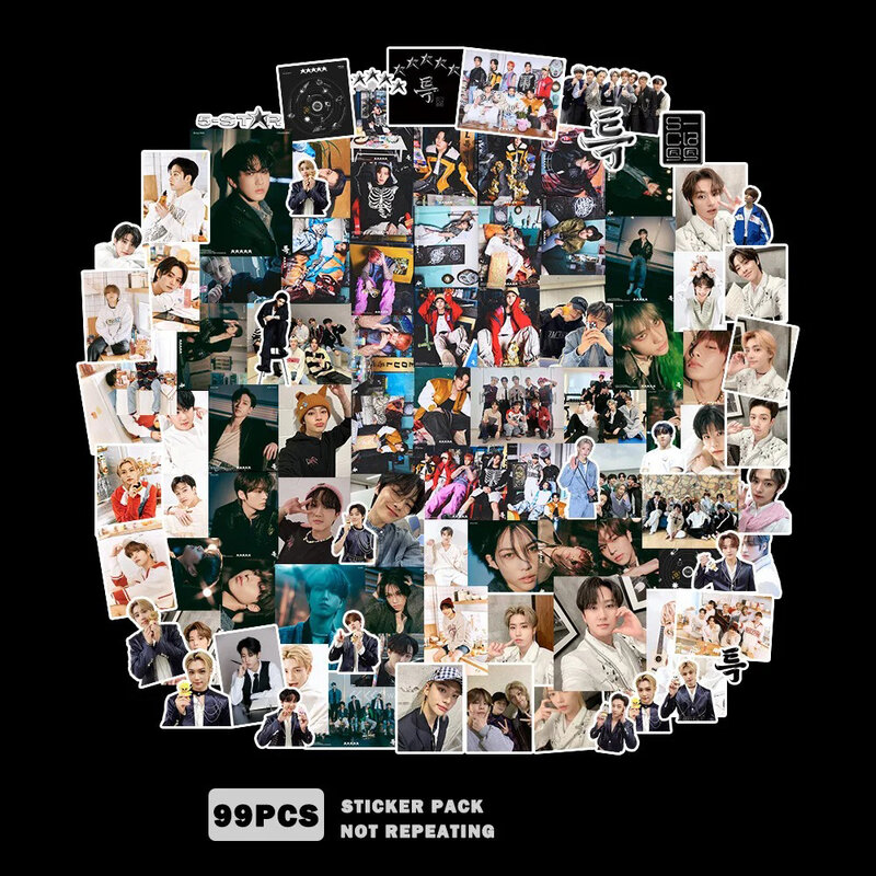 KPOP FELIX HYUNJIN Social Path ROCK STAR Album Collection Sticker Notebook Deco Stickers Pack Fans Gift XX702