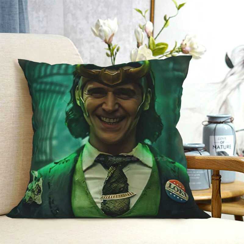 President Home Sofa Car Cushion Cover Pillowcase President Variant God Asgard Tom Hiddleston