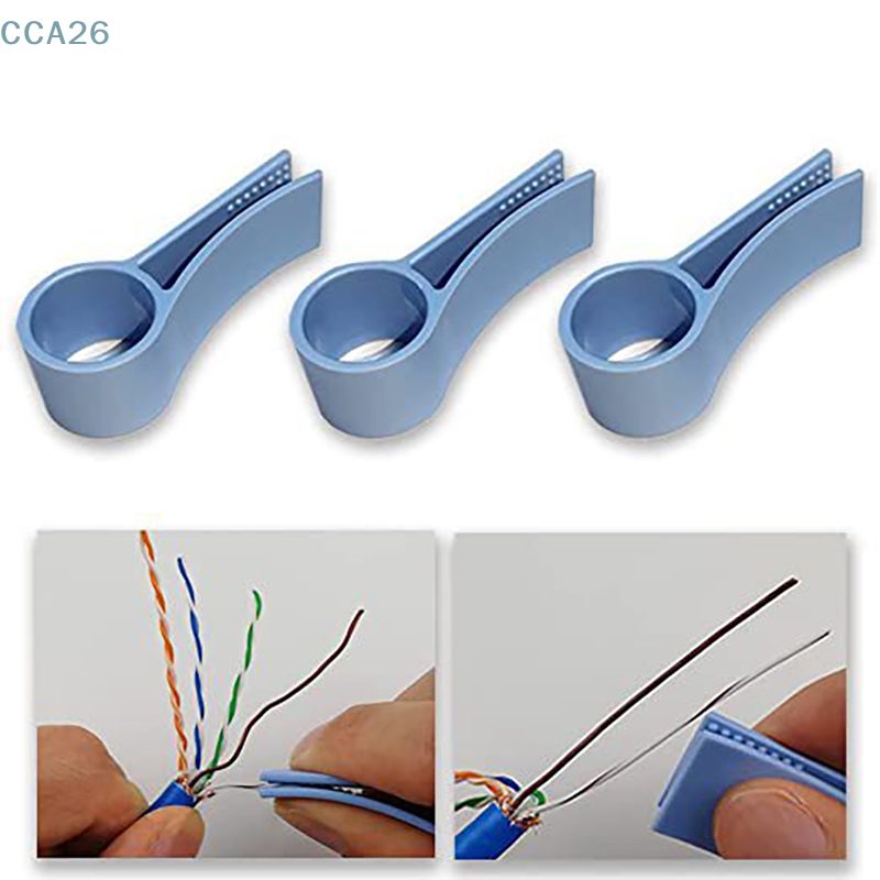 Network Cable Untwist Tool, Engineer Wire Straightener For CAT5/CAT5e/CAT6 Wires Pair Separator Tools Quickly & Easily Untwists