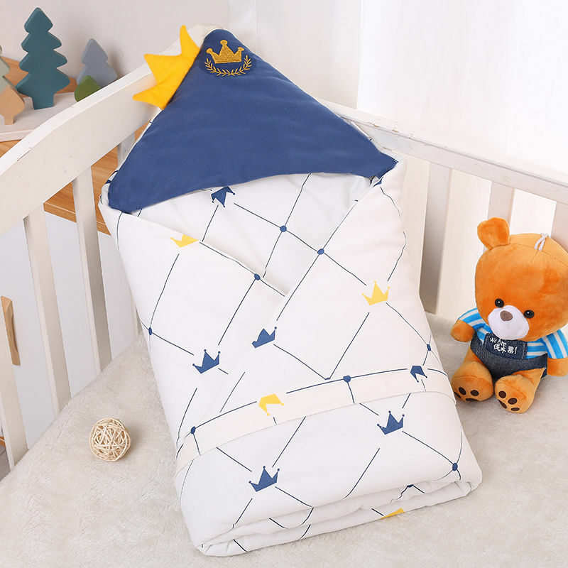 Newborn Pure Cotton Baby Anti-startle Sleeping Bag Breathable Hold Bed Quilt Soft Universal Infant Warm Swaddle Newborn Products