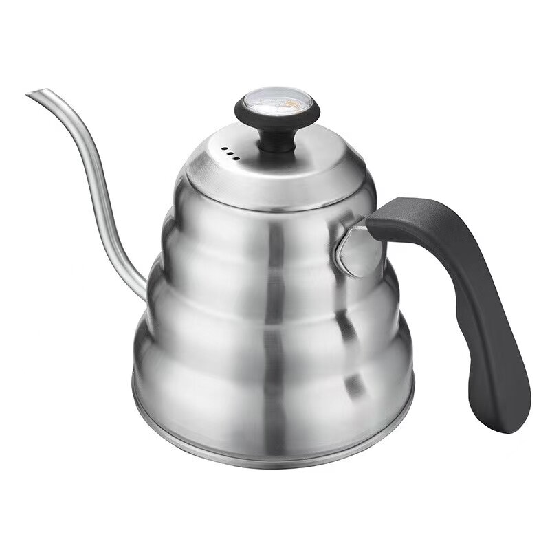 กาต้มน้ำกาต้มน้ำต้มกาแฟขนาดใหญ่1.2ลิตรกาต้มน้ำกลั่นกาแฟแบบใช้มือ