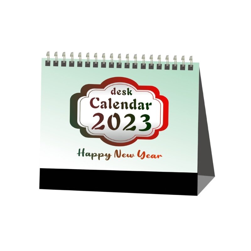 2023 卓上カレンダー ダブルコイルカレンダー オーナメント デイリースケジューラー テーブルプランナー