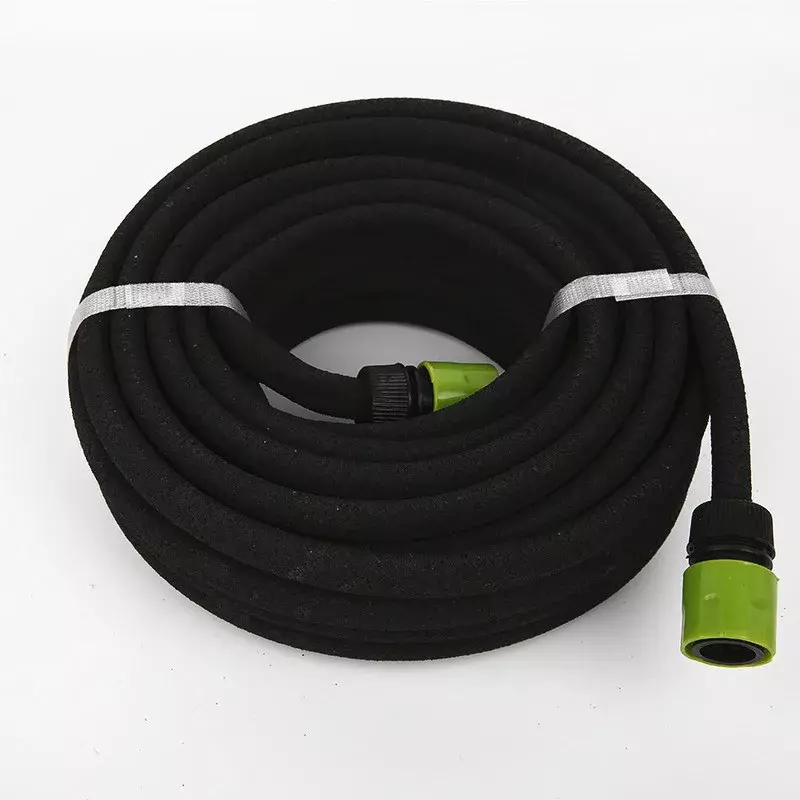 7.5/15m Porous Soaker Hose Micro Drip Irrigation 4/9mm Leaking Tube Anti-aging Permeable Pipe Garden Irrigation Watering Hose
