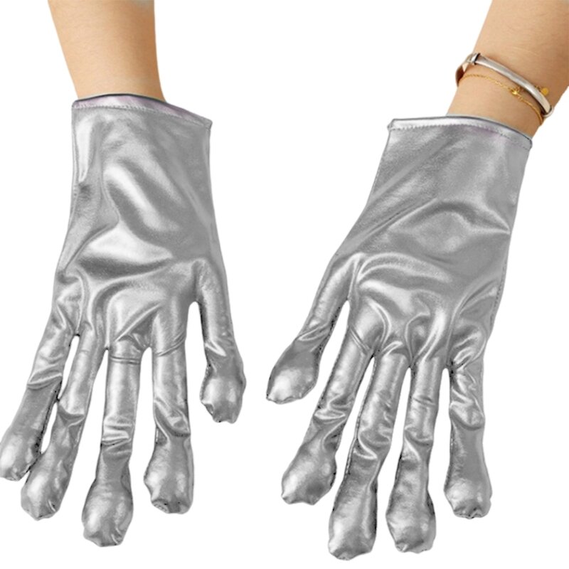 Fiestas temáticas Alien Cosplay disfraz guantes Halloween juego rol guantes brazo