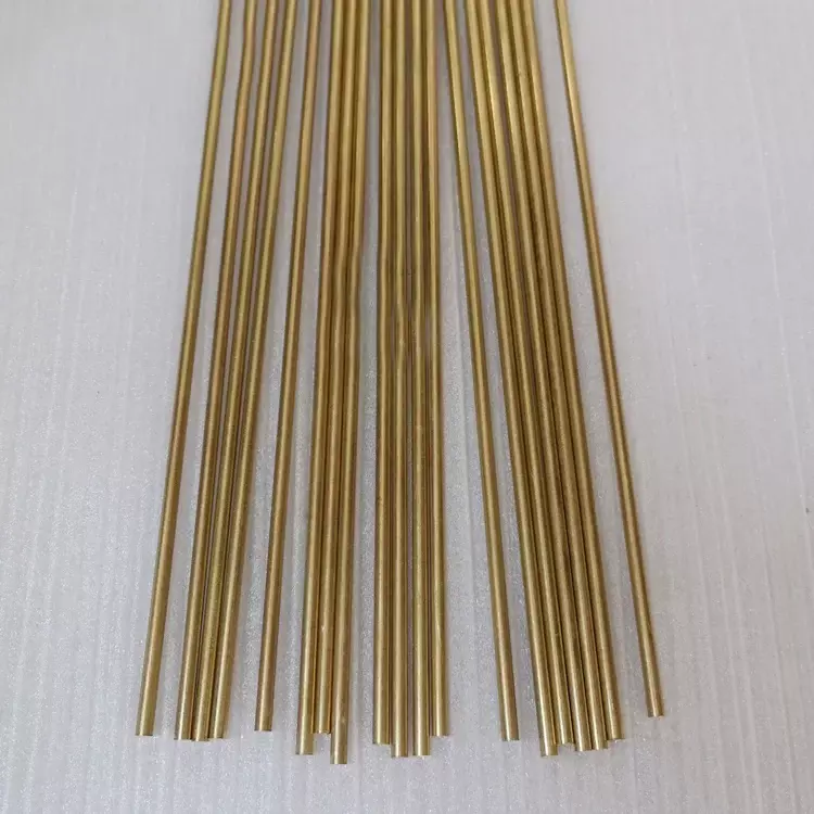 5pcs Length 500mm Brass Bar Rods Wires Sticks Electrode 1.0/1.2/1.3/1.5/1.6/1.8/2.0/2.2/2.5/3.0mm Repair Welding Brazing Rod