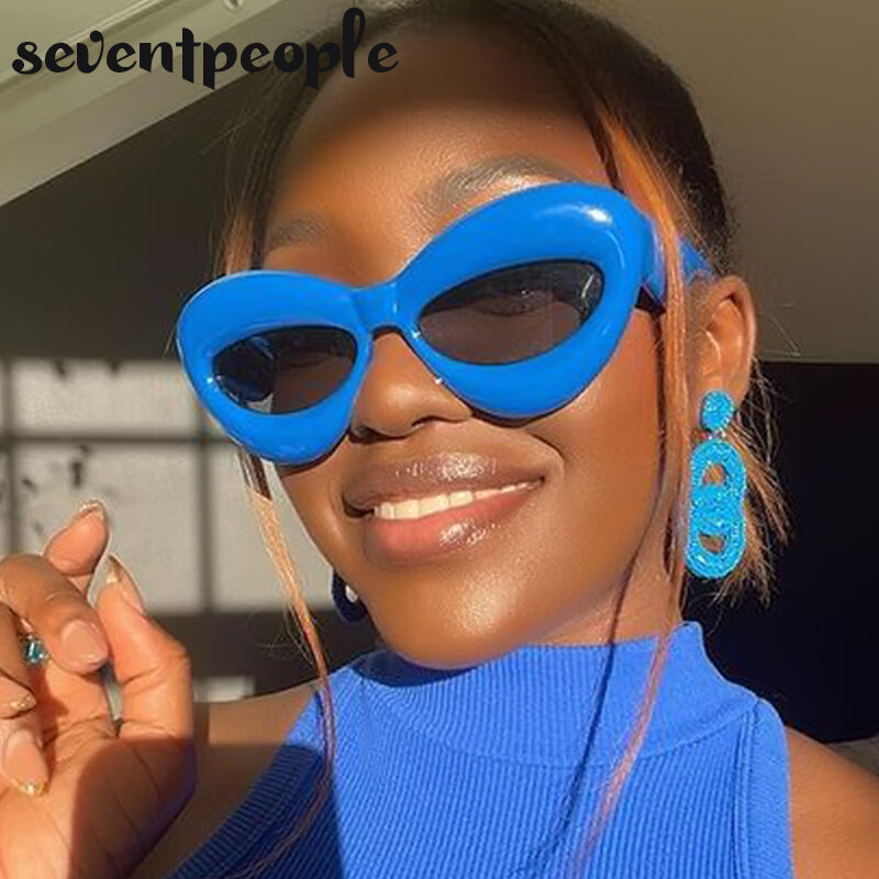 Cat Eye Sonnenbrille Frauen Sexy Lip-Shaped Sun Gläser für Weibliche Neue In Mode Punk Sonnenbrille Männer Gafas De sol Trending Produkte