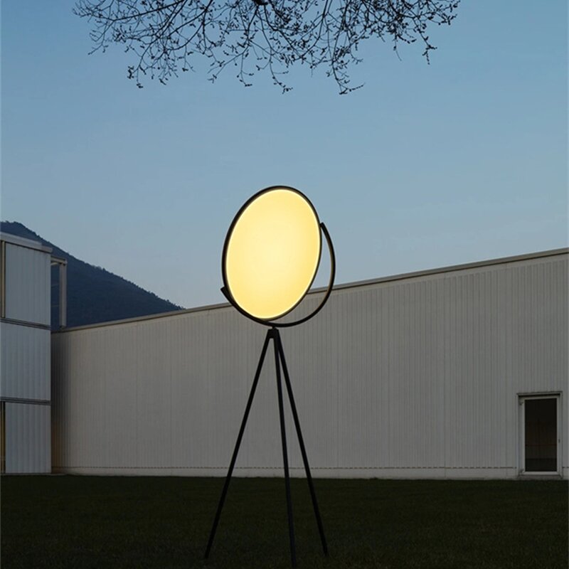 Напольный светильник в виде Луны, со штативом, для гостиной, кабинета, художественного дизайна, для защиты глаз