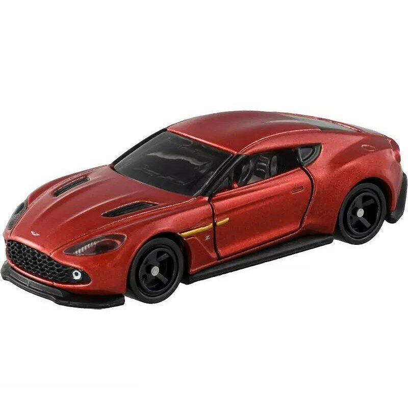 Takara Tomy Tomica 10 Aston Martin Vanquish Zagato, vehículo de Metal rojo fundido a presión, modelo de coche de juguete, nuevo en caja