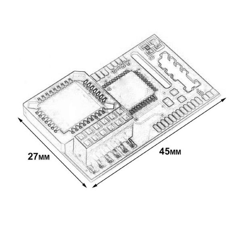 Direct Reading Decoding Chip Replacement For  Aladdin XT PLUS2 XT+4032